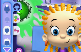 Bubble Guppies Good Hair Day Game